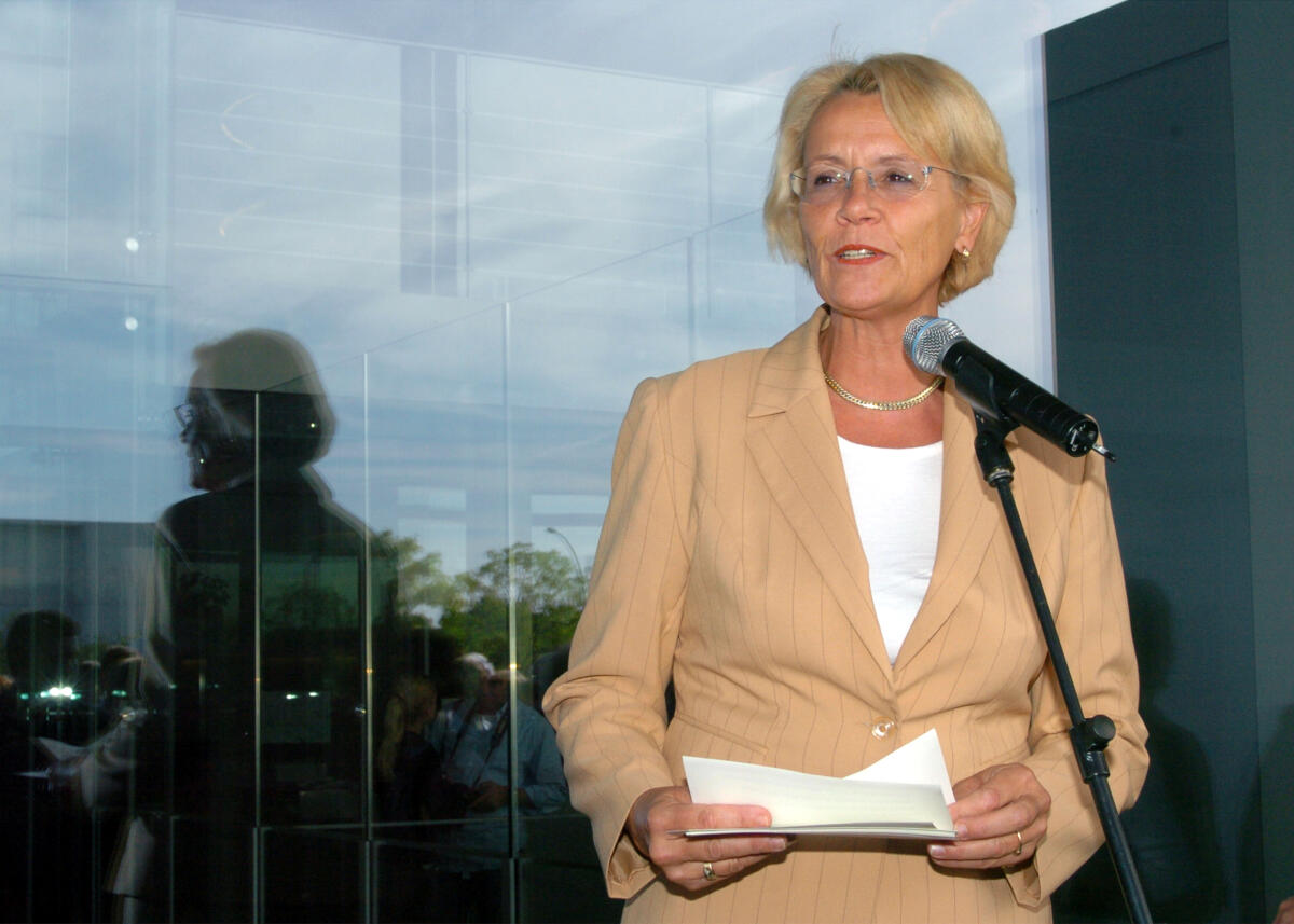 Kastner, Susanne Bundestagsvizepräsidentin Dr. h. c. Susanne Kastner, SPD, eröffnet die Tage der Ein- und Ausblicke im Deutschen Bundestag, Tag der offenen Tür, Besucher, Rede