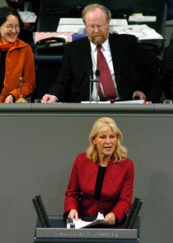 Enkelmann, Dagmar; Thierse, Wolfgang Reichstagsgebäude, Plenarsaal