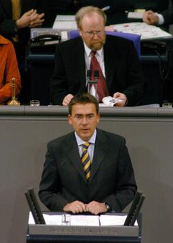 Mücke, Jan; Thierse, Wolfgang Reichstagsgebäude, Plenarsaal