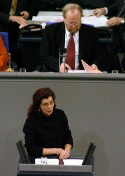 Menzner, Dorothee; Thierse, Wolfgang Reichstagsgebäude, Plenarsaal