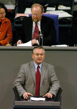 Hacker, Hans-Joachim; Thierse, Wolfgang Reichstagsgebäude, Plenarsaal