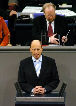 Tiefensee, Wolfgang; Thierse, Wolfgang Reichstagsgebäude, Plenarsaal