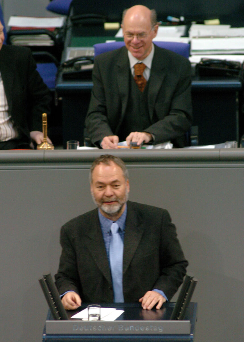 Meckel, Johannes-Markus; Lammert, Norbert Markus Meckel, MdB, SPD, Rede, Deutscher Bundestag, 8. Sitzung, TOP 4, Thema: Europäischer Rat in Brüssel/Aussprache. Vorsitz: Bundestagspräsident Dr. Norbert Lammert, CDU/CSU.; Rednerpult.