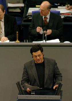Dehm, Diether; Lammert, Norbert Reichstagsgebäude, Plenarsaal