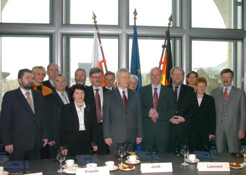 Lammert, Norbert; Jurek, Marek; Solms, Hermann Otto; Pau, Petra; Göring-Eckardt, Katrin; Thierse, Wolfgang; Hasselfeldt, Gerda; Kastner, Susanne Reichstagsgebäude, Präsidialebene