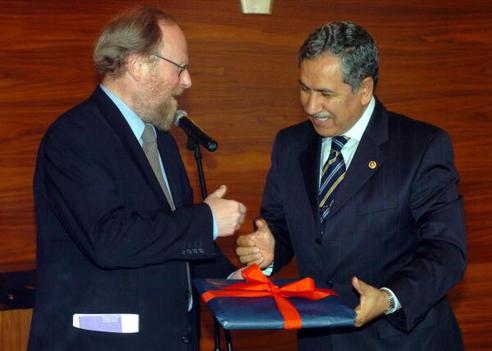 Arinc, Bülent; Thierse, Wolfgang Reichstagspräsidentenpalais, Innenansicht