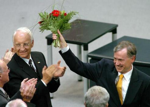 Köhler, Horst; Stoiber, Edmund Reichstagsgebäude, Plenarsaal
