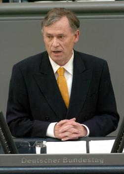 Köhler, Horst; Thierse, Wolfgang Reichstagsgebäude, Plenarsaal