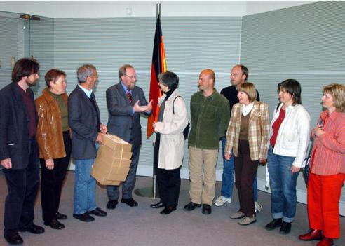 Thierse, Wolfgang Reichstagsgebäude, Empfangsraum