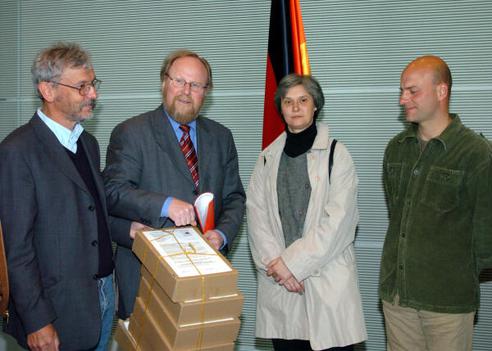 Thierse, Wolfgang Reichstagsgebäude, Empfangsraum