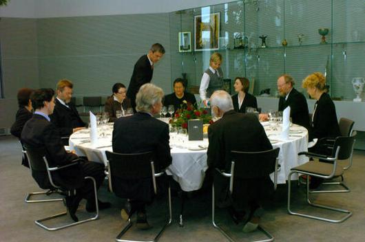 Thierse, Wolfgang; Veil, Simone Reichstagsgebäude, Empfangsraum