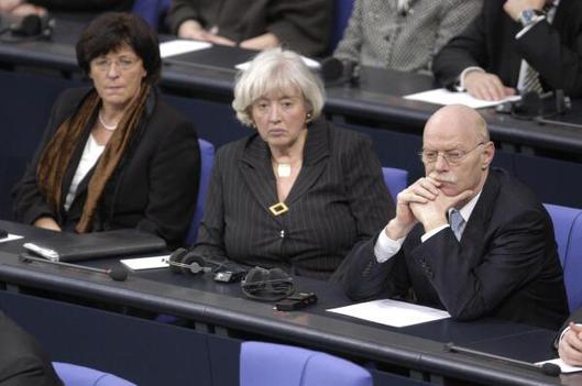 Schmidt, Ulla; Schmidt, Renate; Struck, Peter Reichstagsgebäude, Plenarsaal