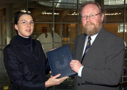 Steckenleiter, Eva Maria; Thierse, Wolfgang Reichstagsgebäude, Präsidialebene