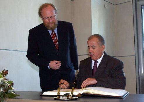 Thierse, Wolfgang; Younes, Karim Reichstagsgebäude, Präsidialebene