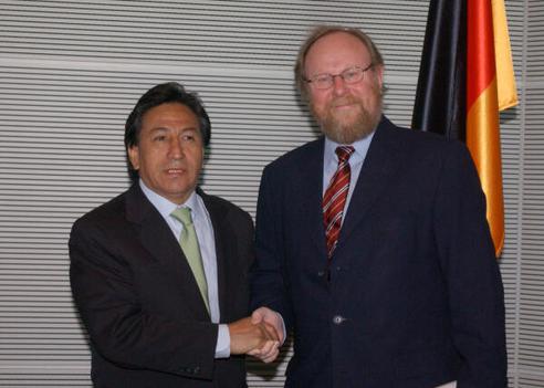 Manrique, Alejandro Toledo; Thierse, Wolfgang Reichstagsgebäude, Empfangsraum