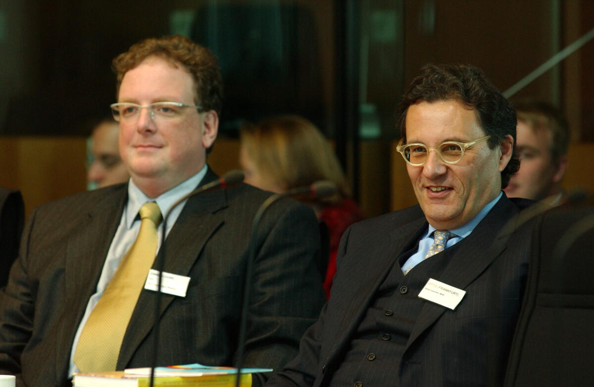  Der FDP-Sachverständige Olaf Zimmermann und der FDP-Abgeordnete Hans-Joachim Otto*.; *Obleute