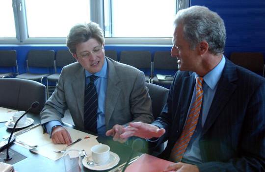 Klaeden, Eckart von; Ramsauer, Peter Reichstagsgebäude, Präsidialebene
