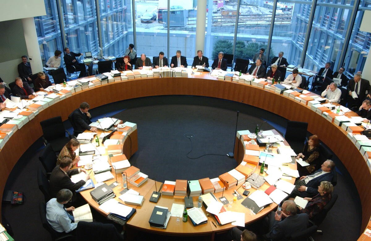 Blick in den Ausschusssaal Blick in den Ausschusssaal