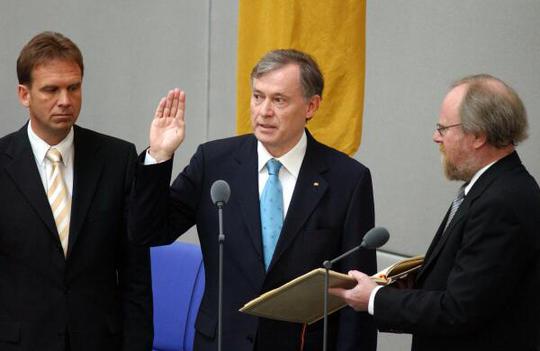 Althaus, Dieter; Köhler, Horst; Thierse, Wolfgang Reichstagsgebäude, Plenarsaal