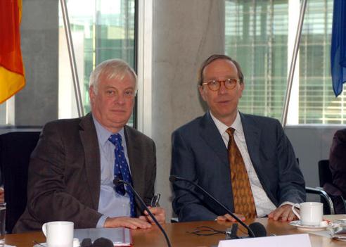 Patten, Christopher; Wissmann, Matthias Paul-Löbe-Haus, Sitzungssaal