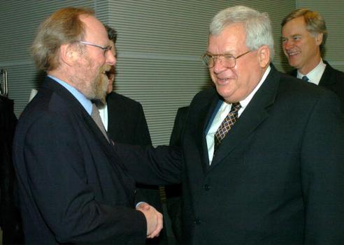 Hastert, J.Dennis; Thierse, Wolfgang Reichstagsgebäude, Empfangsraum