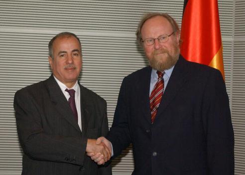 Thierse, Wolfgang; Younes, Karim Reichstagsgebäude, Empfangsraum