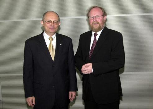 Borowski, Marek; Thierse, Wolfgang Reichstagsgebäude, Empfangsraum