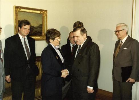 Süssmuth, Rita; Walesa, Lech 