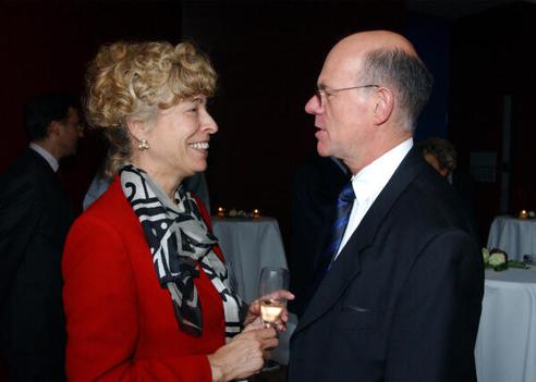 Lammert, Norbert; Schwan, Gesine Reichstagsgebäude, Clubraum