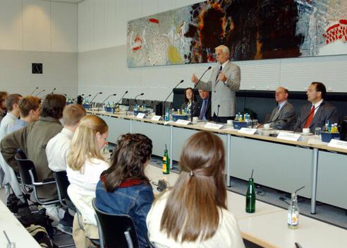 Börnsen, Wolfgang; Lammert, Norbert Reichstagsgebäude, Fraktionssaal SPD