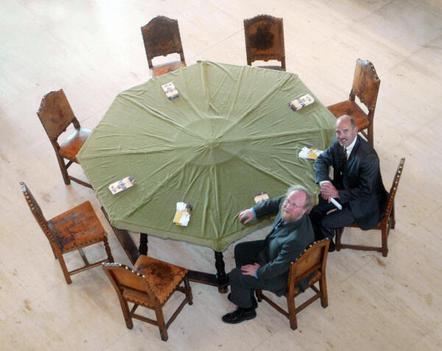 Schaidinger, Hans; Thierse, Wolfgang Reichstagsgebäude, Plenarsaalebene