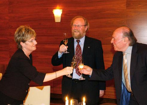 Kertész, Imre; Thierse, Wolfgang; Szili, Katalin Reichstagspräsidentenpalais, Innenansicht