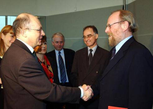 Borowski, Marek; Thierse, Wolfgang Reichstagsgebäude, Empfangsraum