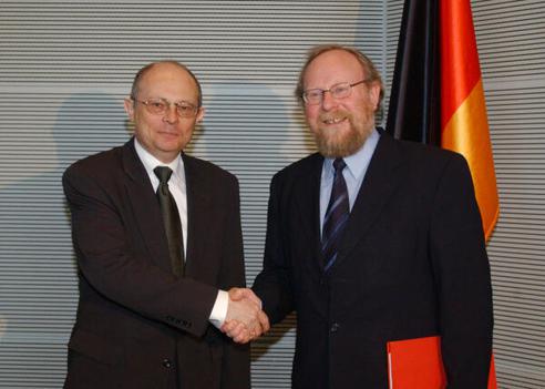Borowski, Marek; Thierse, Wolfgang Reichstagsgebäude, Empfangsraum
