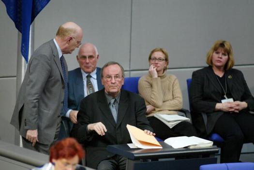 Struck, Peter; Penner, Willfried Reichstagsgebäude, Plenarsaal