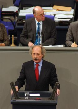 Lammert, Norbert; Schmidbauer, Horst Reichstagsgebäude, Plenarsaal