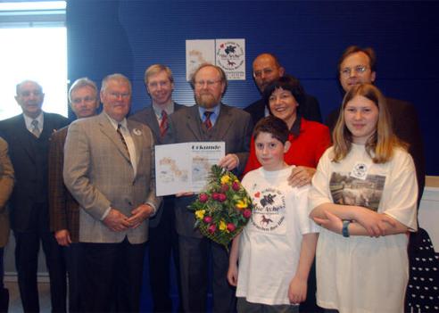 Schmidt, Ulla; Thierse, Wolfgang Reichstagsgebäude, Präsidialebene