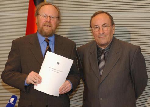Penner, Willfried; Thierse, Wolfgang Reichstagsgebäude, Empfangsraum