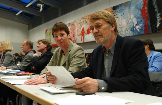 Hendricks, Barbara; Bertl, Hans-Werner Reichstagsgebäude, Fraktionssaal SPD