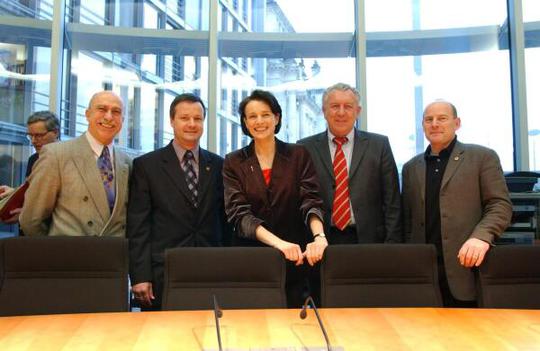Parr, Detlef; Riegert, Klaus; Freitag, Dagmar; Rauen, Peter; Hermann, Winfried Paul-Löbe-Haus, Sitzungssaal