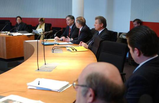 Volmer, Ludger; Roth, Claudia; Leibrecht, Harald; Hoyer, Werner; Stinner, Rainer Paul-Löbe-Haus, Sitzungssaal