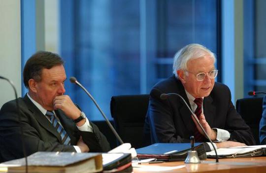Rühe, Volker; Scharioth, Klaus Paul-Löbe-Haus, Sitzungssaal