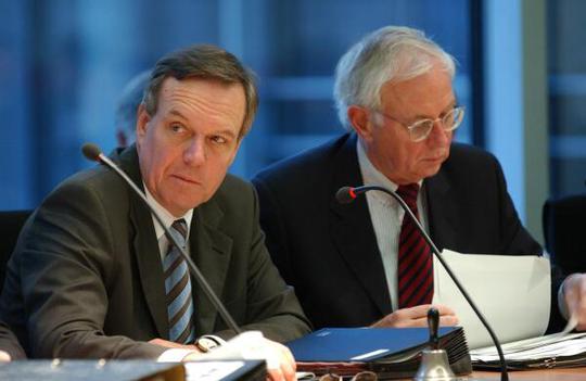 Rühe, Volker; Scharioth, Klaus Paul-Löbe-Haus, Sitzungssaal