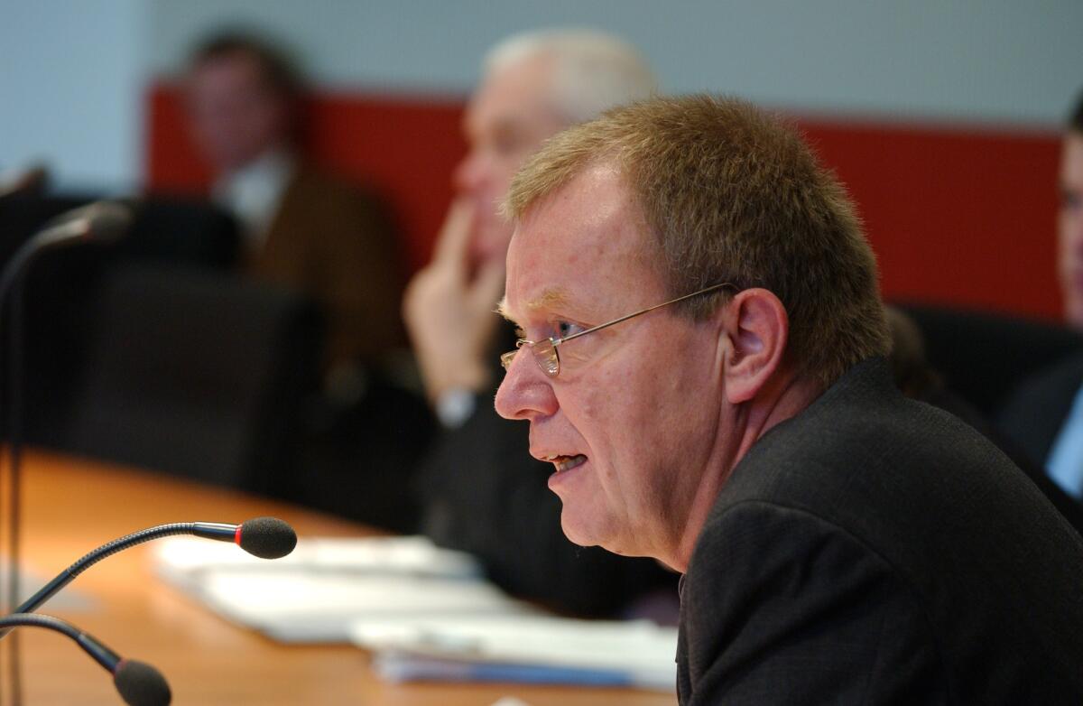 Der CDU/CSU-Abgeordnete Ruprecht Polenz; Bundestagsabgeordnete, MdB Polenz, Ruprecht Der CDU/CSU-Abgeordnete Ruprecht Polenz; Bundestagsabgeordnete, MdB