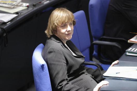 Merkel, Angela Reichstagsgebäude, Plenarsaal