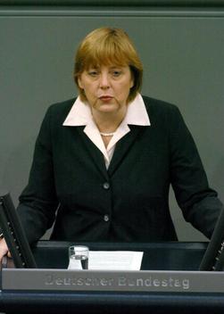 Merkel, Angela Reichstagsgebäude, Plenarsaal