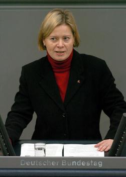 Lötzsch, Gesine Reichstagsgebäude, Plenarsaal