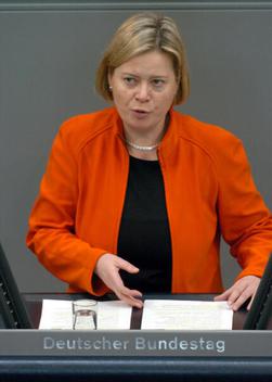 Lötzsch, Gesine Reichstagsgebäude, Plenarsaal
