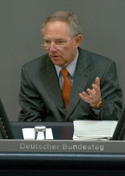 Schäuble, Wolfgang Reichstagsgebäude, Plenarsaal