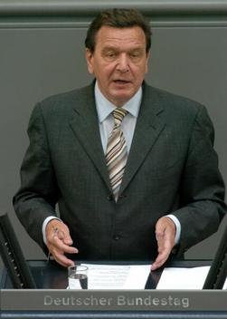 Schröder, Gerhard Reichstagsgebäude, Plenarsaal
